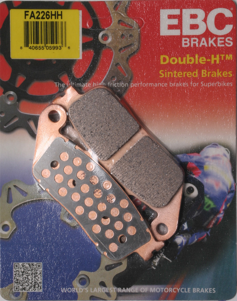 EBC Brakes EPFA Sintered Fast Street and Trackday Pads Front - EPFA226HH EBC Brakes EPFA Sintered Fast Street and Trackday Pads Front - EPFA226HH